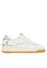 D.A.T.E. Sneakersy Hill Low W421-TP-CA Biały. Kolor: biały. Materiał: skóra