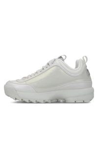 Buty do chodzenia damskie Fila Disruptor Wmn. Zapięcie: sznurówki. Kolor: biały. Materiał: materiał, syntetyk. Szerokość cholewki: normalna. Sport: turystyka piesza