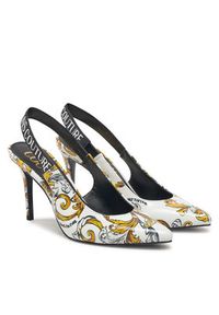 Versace Jeans Couture Sandały 78VA3S52 Biały. Kolor: biały. Materiał: skóra #3