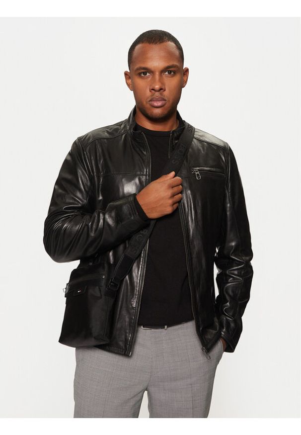 BOSS Saszetka Ray 50536169 Czarny. Kolor: czarny. Materiał: materiał