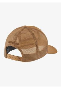 Czapka z daszkiem Carhartt Twill Mesh-Back Logo Patch Cap. Kolor: brązowy. Materiał: mesh