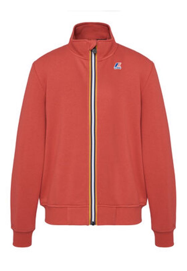 K-Way Bluza Augur K41225W Czerwony Regular Fit. Kolor: czerwony. Materiał: bawełna
