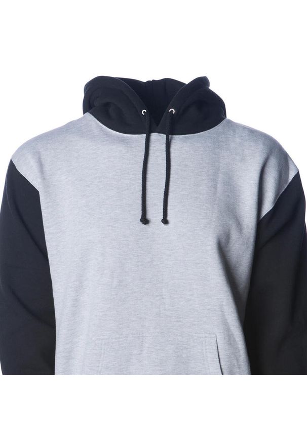 INDEPENDENT - Męska Bluza Z Kapturem Heather Heavyweight. Typ kołnierza: kaptur. Kolor: wielokolorowy, czarny, szary