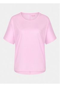 Triumph Koszulka piżamowa Mix & Match 10218281 Różowy Relaxed Fit. Kolor: różowy. Materiał: bawełna #3