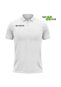 Stylowa koszula polo Givova z bawełny na lato XL. Typ kołnierza: polo. Kolor: fioletowy. Materiał: bawełna. Sezon: lato. Styl: elegancki #1