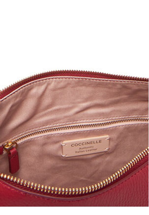 Coccinelle Torebka E1 PQR 13 01 01 Bordowy. Kolor: czerwony. Materiał: skórzane