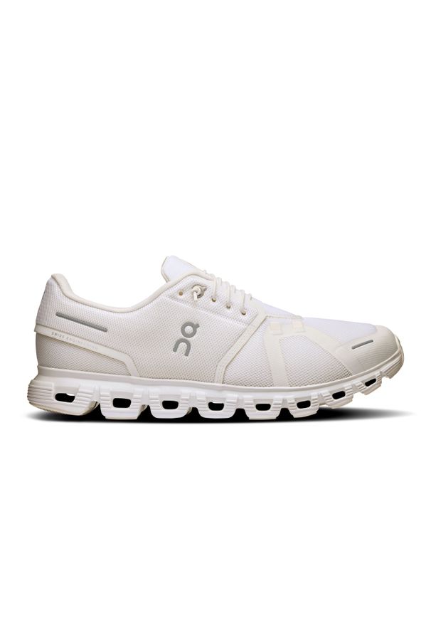 On Cloud 6 M White | White Sneakersy męskie. Kolor: biały