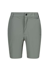 Regatta - Spodenki Męskie Travel Light Packaway. Kolor: zielony. Sport: turystyka piesza #1