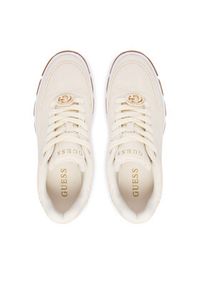 Guess Sneakersy FLFBRT PEL12 Écru. Materiał: skóra #3