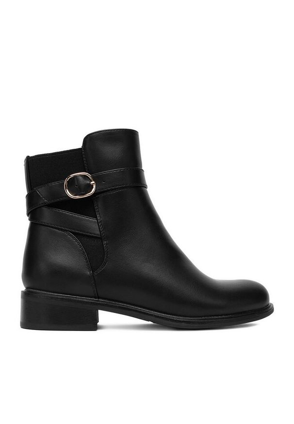 Botki DeeZee. Kolor: czarny