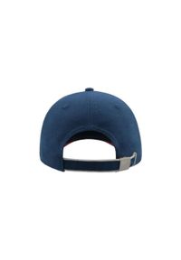 ATLANTIS - Czapka Pilot Piping Sandwich Premium Brush Cotton 6panelowa. Kolor: niebieski