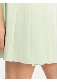 Maryley Spódnica plisowana 25EB711/21BE Zielony Regular Fit. Kolor: zielony. Materiał: syntetyk