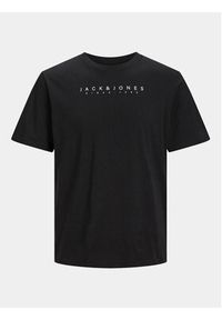 Jack & Jones - Jack&Jones T-Shirt Setra 12247985 Czarny Standard Fit. Kolor: czarny. Materiał: bawełna #4