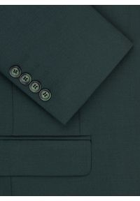 Pako Lorente - PAKO LORENTE - Zielona marynarka garniturowa. Kolor: zielony. Materiał: poliester, wiskoza, elastan. Wzór: gładki. Styl: młodzieżowy #2