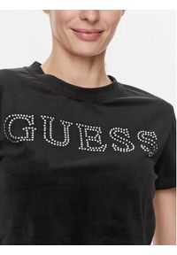 Guess T-Shirt V3BI01 KBXI2 Czarny Boxy Fit. Kolor: czarny. Materiał: syntetyk #4