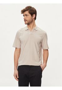 Jack & Jones - Jack&Jones Polo Summer 12246712 Szary Regular Fit. Typ kołnierza: polo. Kolor: szary. Materiał: bawełna