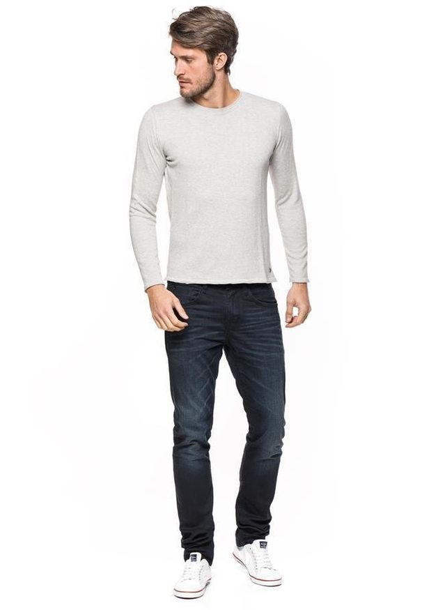 Tom Tailor - MĘSKI SWETER TOM TAILOR CABLE CREW-NECK SWEATER. Okazja: na co dzień. Styl: klasyczny, elegancki, casual