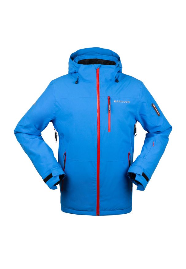 Bergson - Kurtka Narciarska CONTEST XMT Męska Ibiza Blue. Kolor: niebieski. Sport: narciarstwo