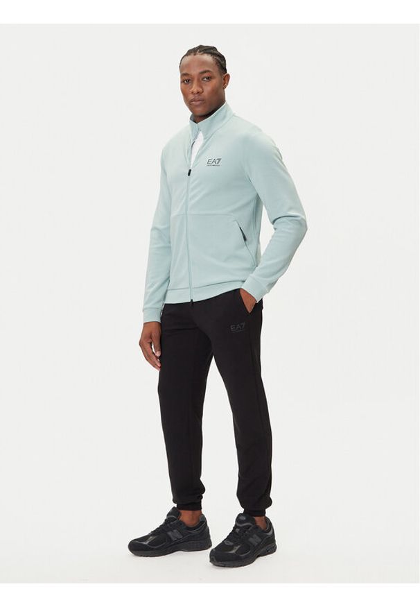 EA7 Emporio Armani Dres 7M000664 AF12501 MB136 Niebieski Regular Fit. Kolor: niebieski. Materiał: syntetyk