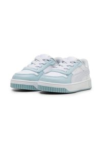 Puma - Sneakersy Carina Street dla małych dzieci PUMA White Silver Mist Gray. Kolor: biały, wielokolorowy, szary. Sezon: lato #1