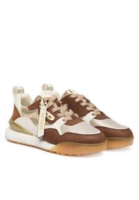 Replay - REPLAY Sneakersy Field W GWS9H .000.C0014L Złoty. Kolor: złoty. Materiał: skóra #6