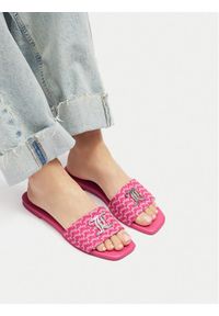 Juicy Couture Klapki HY24111-1 Różowy. Kolor: różowy. Materiał: materiał #1