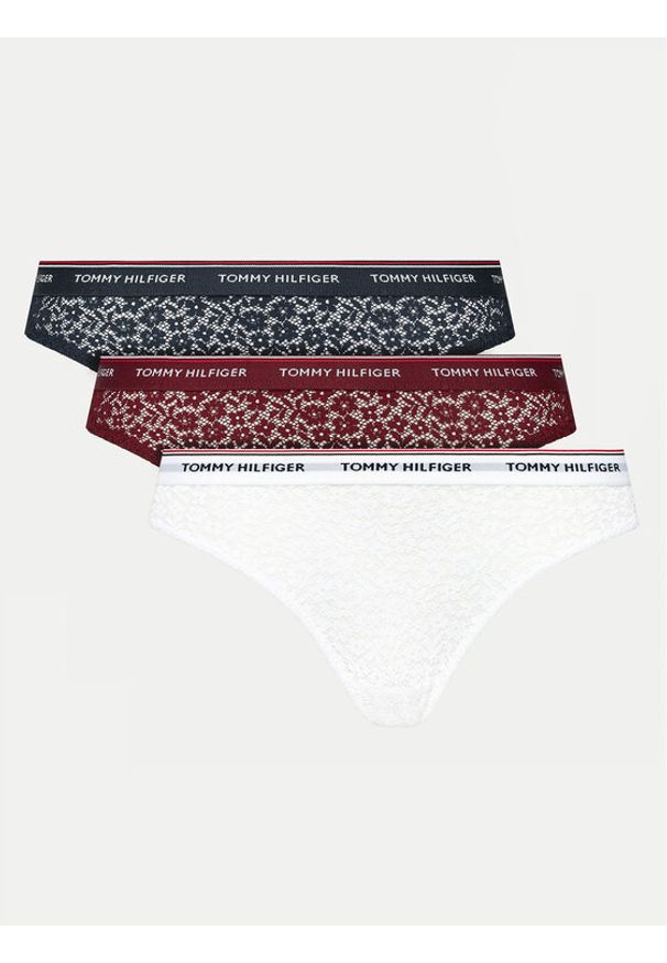 TOMMY HILFIGER - Tommy Hilfiger Komplet fig UW0UW04897 Kolorowy. Materiał: syntetyk. Wzór: kolorowy