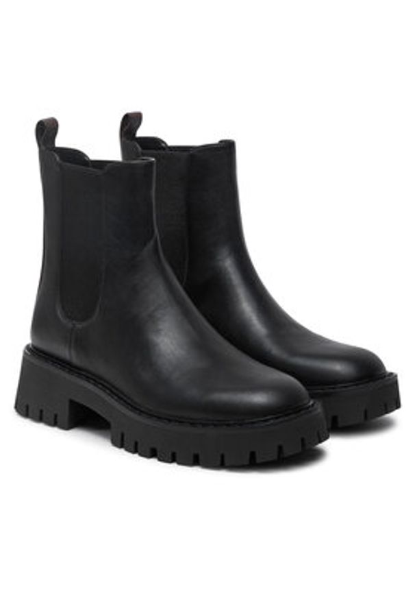 MICHAEL Michael Kors Sztyblety 40F4ASFE6L Czarny. Kolor: czarny. Materiał: skóra