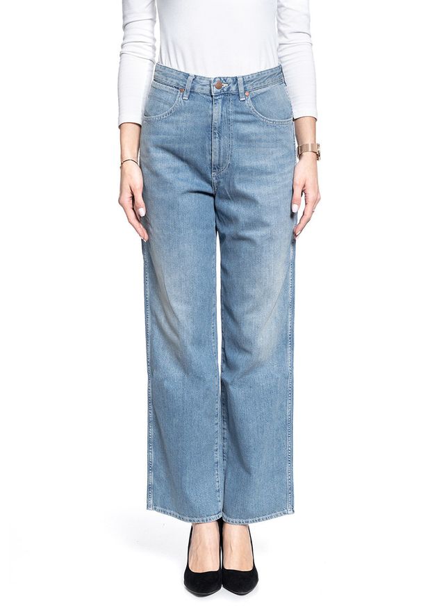 Wrangler - SPODNIE DAMSKIE WRANGLER MOM RELAX CARPENTER SUNFADE W26CQ3180 112128025