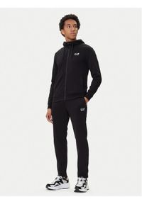 EA7 Emporio Armani Dres 8NPV62 PJVRZ UC001 Czarny Regular Fit. Kolor: czarny. Materiał: bawełna #1