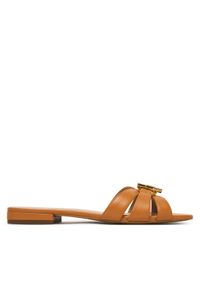 Lauren Ralph Lauren - LAUREN RALPH LAUREN Klapki 802982875006 Brązowy. Kolor: brązowy. Materiał: skóra #1