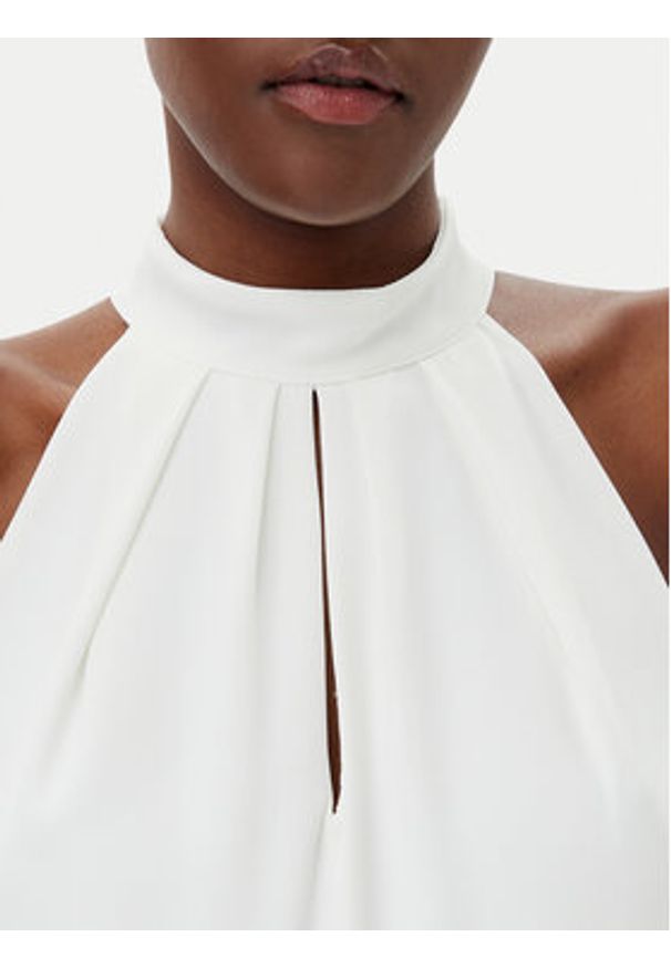 Rinascimento Kombinezon CFC0123364003 Biały Regular Fit. Kolor: biały. Materiał: syntetyk