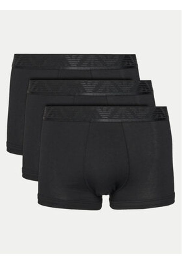 Emporio Armani Underwear Komplet 3 par bokserek EM000259 AF10780 MC061 Czarny. Kolor: czarny. Materiał: bawełna