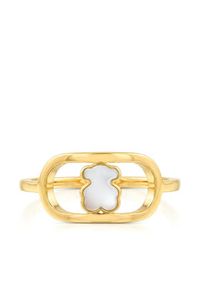Tous - TOUS Pierścionek Camille 1004561814 Złoty. Materiał: metalowe. Kolor: złoty #3