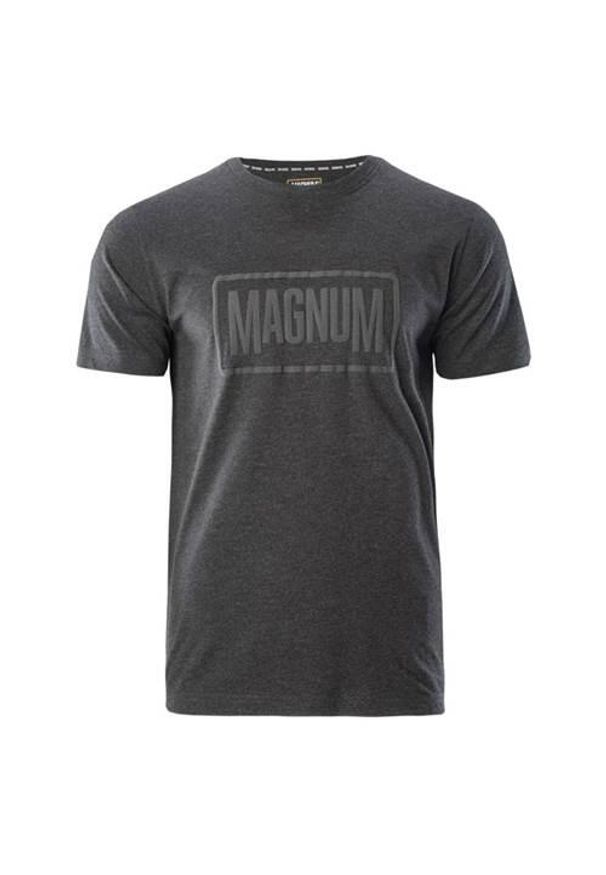 Koszulka treningowa męska Magnum Essential. Kolor: szary. Długość rękawa: krótki rękaw. Długość: krótkie