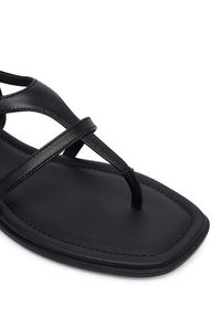 TOMMY HILFIGER - Tommy Hilfiger Sandały Th Buckle FW0FW09367 Czarny. Kolor: czarny. Materiał: skóra #2