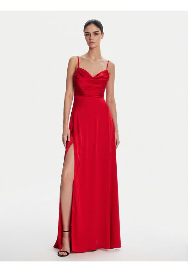 Artigli Sukienka wieczorowa ACAB002177 064 Czerwony Regular Fit. Kolor: czerwony. Materiał: syntetyk. Styl: wizytowy