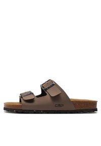 CMP Klapki Eco Thalitha Wmn Slipper 3Q91016 Brązowy. Kolor: brązowy. Materiał: skóra #5