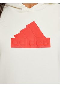 Adidas - adidas Bluza Future Icons Badge of Sport IS3639 Biały Regular Fit. Kolor: biały. Materiał: bawełna. Styl: sportowy #3
