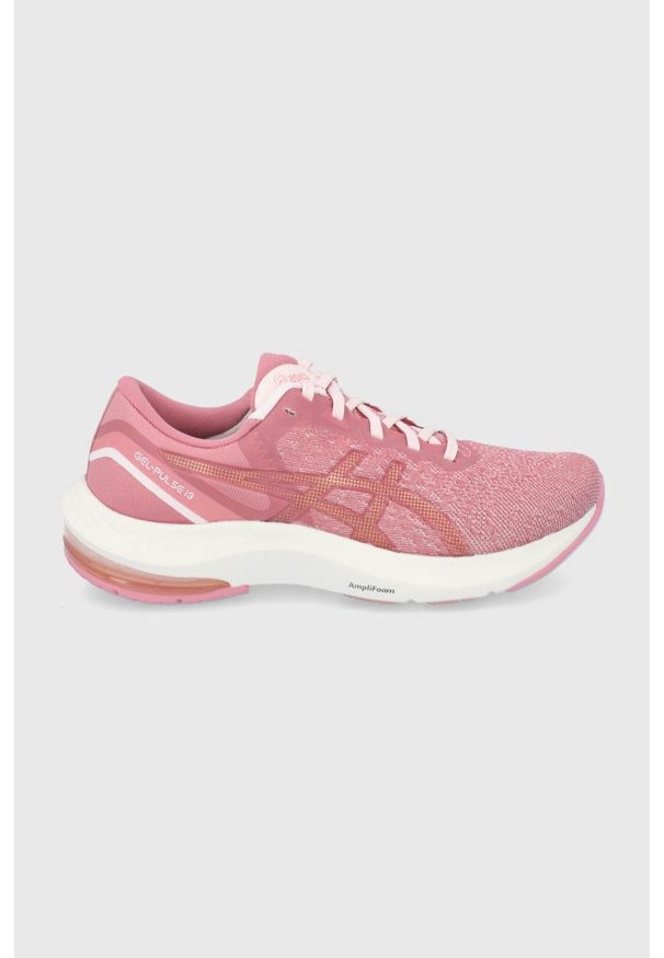 Asics Buty kolor różowy. Nosek buta: okrągły. Kolor: różowy. Sport: bieganie