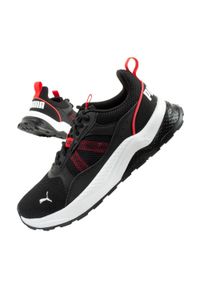 Buty sportowe sneakersy dziecięce chłopięce Puma Anzarun 2.0 czarne. Kolor: czerwony, wielokolorowy, czarny