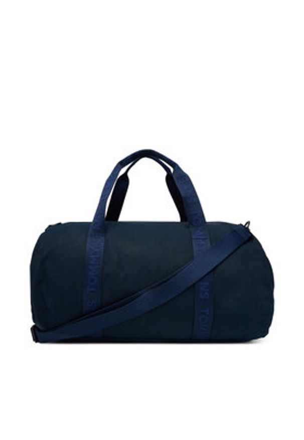 Tommy Jeans Torba Tjm Multi Graphic Duffle AM0AM13705 Granatowy. Kolor: niebieski. Materiał: materiał