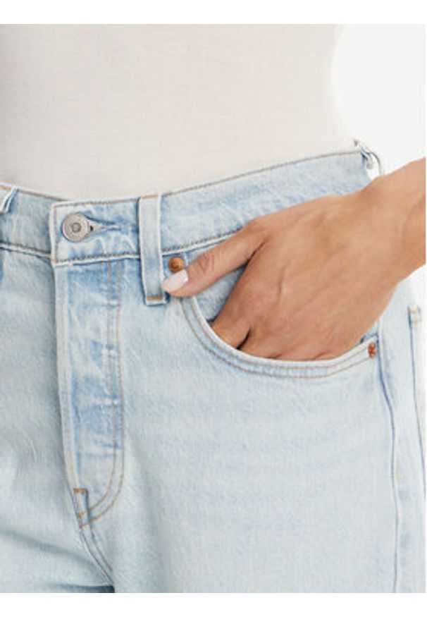 Levi's® Jeansy 501® 36200-0326 Niebieski Cropped Fit. Kolor: niebieski