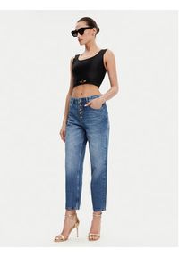 Just Cavalli Jeansy 78PAB5B5 Niebieski Wide Leg. Kolor: niebieski #4