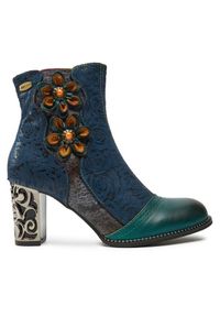 Botki Laura Vita. Kolor: niebieski #1