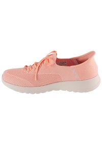 skechers - Buty sportowe Sneakersy damskie, Slip-Ins: Go Walk Joy - Abby. Kolor: różowy. Sport: turystyka piesza