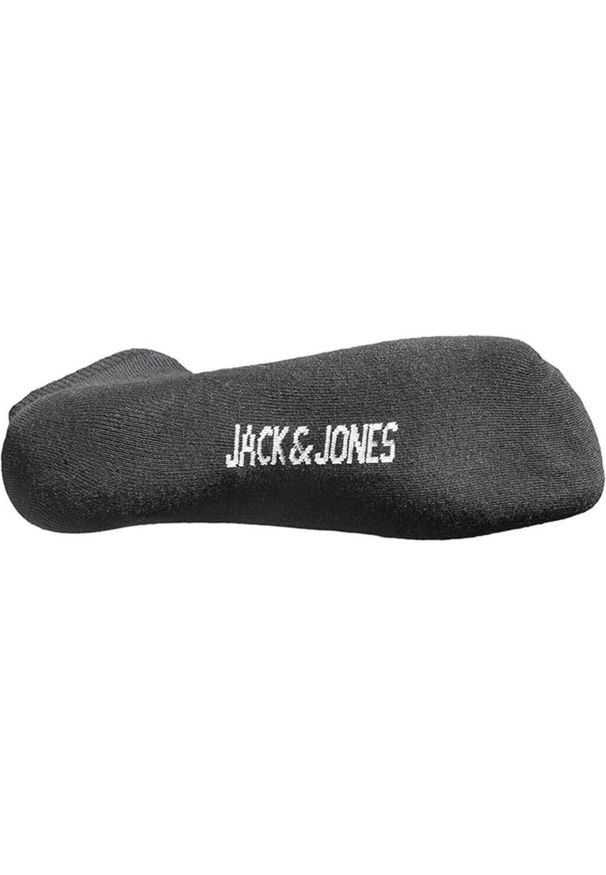 Jack & Jones - Skarpetki bawełniane Jack&Jones Unisex czarne 12-Pack. Kolor: czarny. Materiał: bawełna