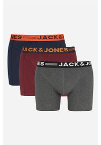 JACK & JONES PLUS - Bokserki Plus Size Lichfield 3 sztuki. Kolekcja: plus size. Materiał: jersey. Wzór: jednolity