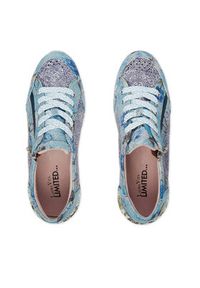 Laura Vita Sneakersy Joctao 06 Niebieski. Kolor: niebieski. Materiał: skóra #4