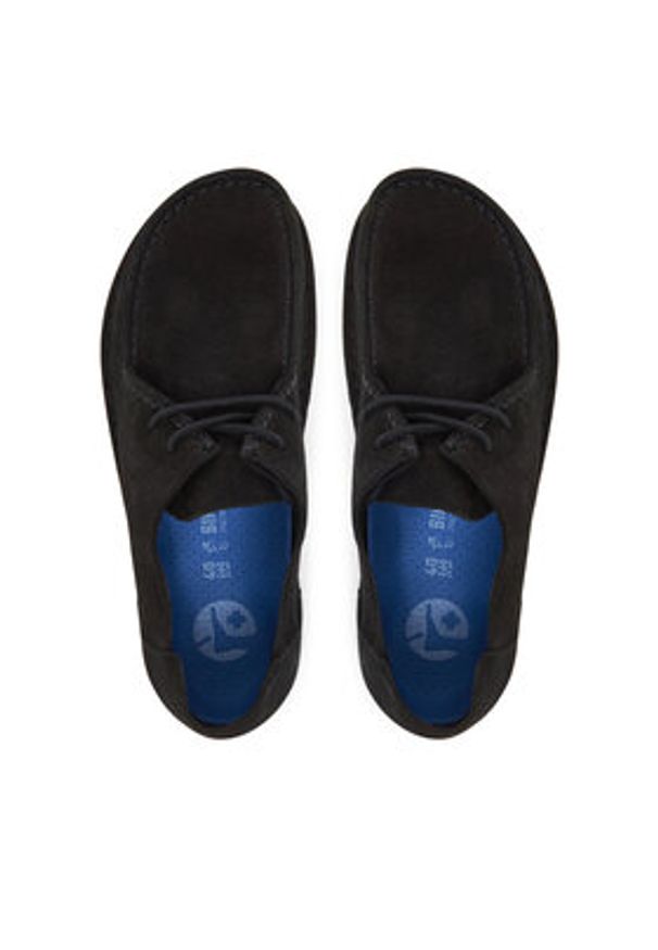 Birkenstock Półbuty Utti Lace 1028597 Czarny. Kolor: czarny. Materiał: skóra, zamsz